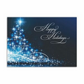 Enchanting Tree Greeting Card - Silver Lined White Fastick  Envelope